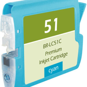 Brother LC51C Compatible Inkjet